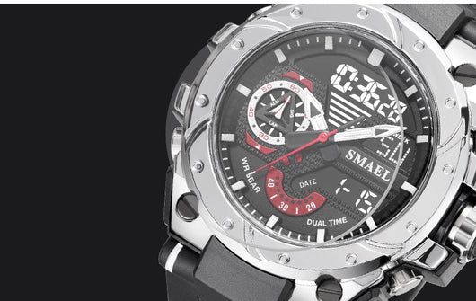 Reloj Multifuncional de Aleación Resistente al Agua para Hombre - Image 14