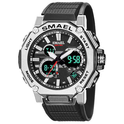 Reloj Deportivo Dual Display Resistente al Agua con Luz Nocturna - Image 10