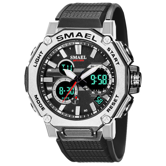 Reloj Deportivo Dual Display Resistente al Agua con Luz Nocturna - Image 10