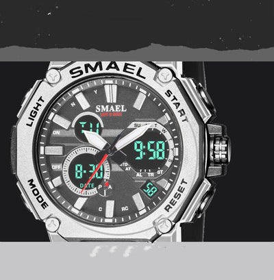 Reloj Deportivo Dual Display Resistente al Agua con Luz Nocturna - Image 12