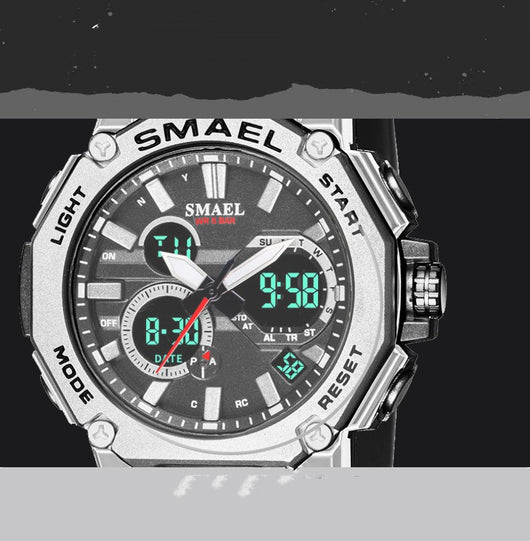Reloj Deportivo Dual Display Resistente al Agua con Luz Nocturna - Image 12