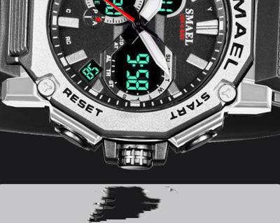 Reloj Deportivo Dual Display Resistente al Agua con Luz Nocturna - Image 13