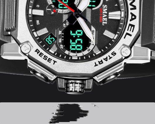 Reloj Deportivo Dual Display Resistente al Agua con Luz Nocturna - Image 13