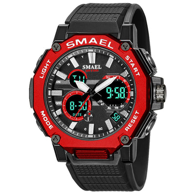 Reloj Deportivo Dual Display Resistente al Agua con Luz Nocturna - Image 14