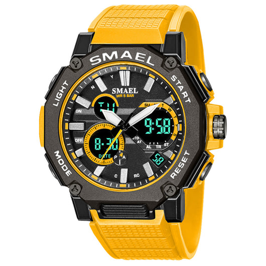 Reloj Deportivo Dual Display Resistente al Agua con Luz Nocturna - Image 17