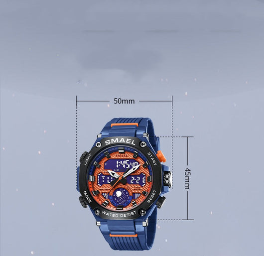 Reloj Deportivo Dual Display - Versátil y Resistente - Image 8