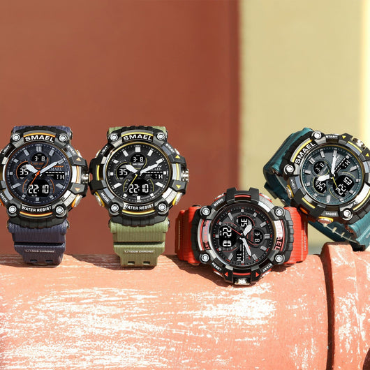 Reloj Digital Deportivo Resistente al Agua con Doble Pantalla Luminosa - Image 9