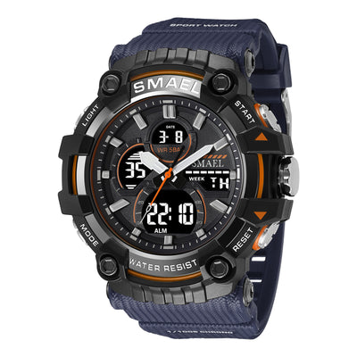 Reloj Digital Deportivo Resistente al Agua con Doble Pantalla Luminosa - Image 13