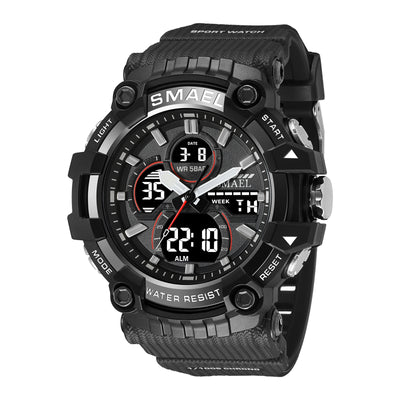 Reloj Digital Deportivo Resistente al Agua con Doble Pantalla Luminosa - Image 14