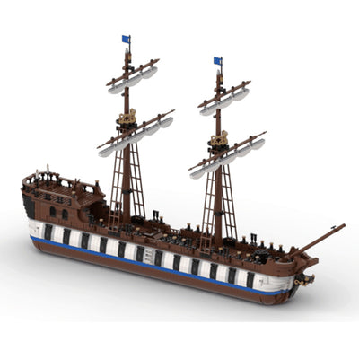 Barco Mercante Pirata Modelo Armado - Decoración Coleccionable - Image 12