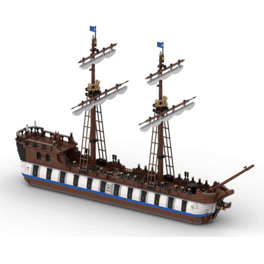 Barco Mercante Pirata Modelo Armado - Decoración Coleccionable - Image 12