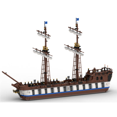 Barco Mercante Pirata Modelo Armado - Decoración Coleccionable - Image 13