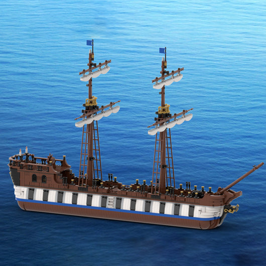 Barco Mercante Pirata Modelo Armado - Decoración Coleccionable - Image 15