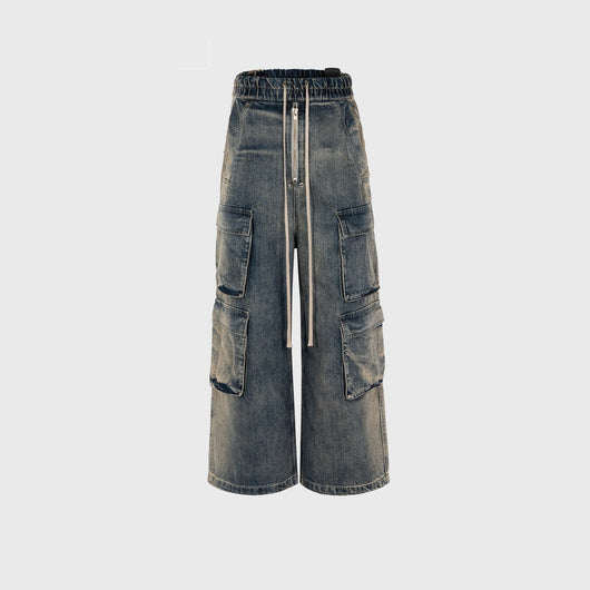 Jeans Pantalón Ancho Unisex de Moda Contemporánea - Image 16