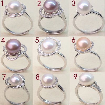 Anillo de Perlas de Agua Dulce