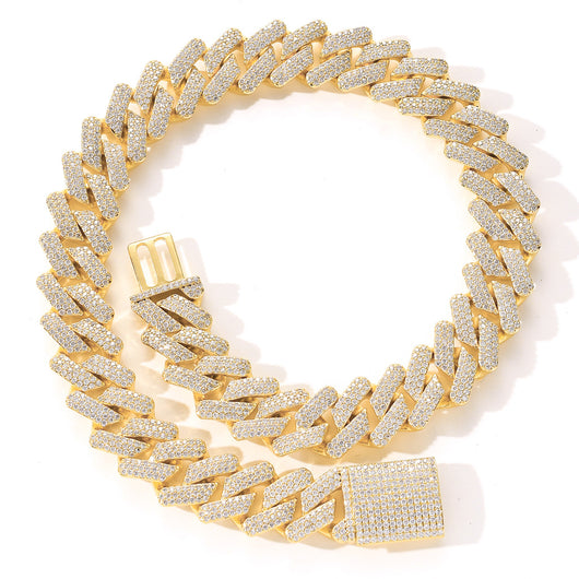 Collar Iced Out de Zirconia Estilo Hip Hop - Image 9