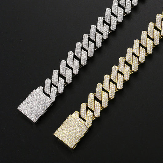 Collar Iced Out de Zirconia Estilo Hip Hop - Image 11