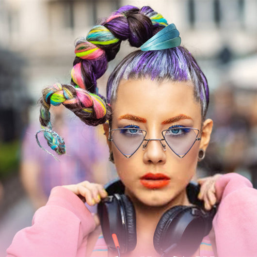 Bandas Flexibles para Rastas de Colores con Cierre Espiral - Image 16