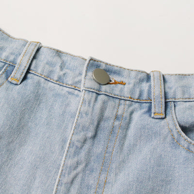 Jeans Anchos con Detalles de Diamantes para Mujer - Image 34
