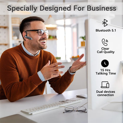 Auriculares Bluetooth con Pantalla Digital, Resistentes al Agua y Cancelación de Ruido - Image 11