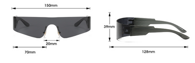 Gafas de Moda Punk Monocle Sports para Hombre - Image 16