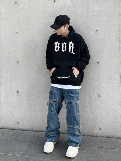 Pantalones Cargo Denim con Cierre Frontal - Estilo Urban - Image 12