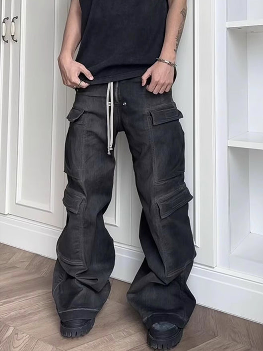 Jeans Pantalón Ancho Unisex de Moda Contemporánea - Image 19