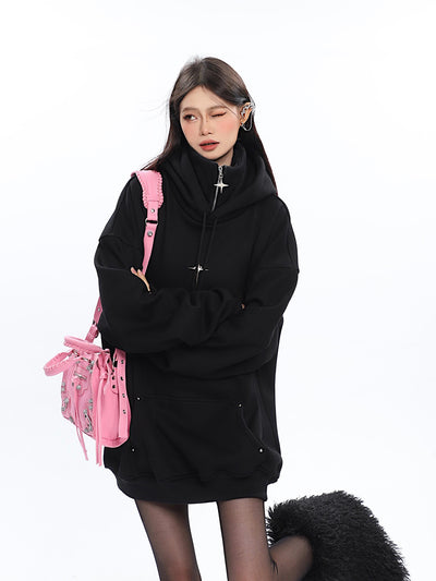 Sudadera con Capucha de Diseño Metálico - Image 11