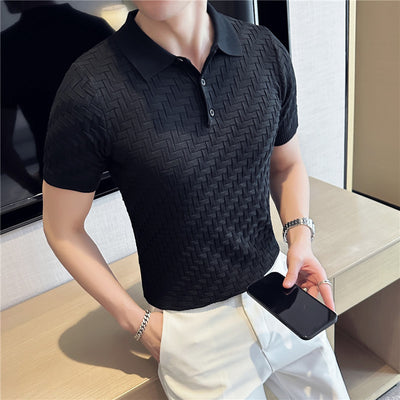 Polo Manga Corta Ice Silk Ultraligero para Hombre - Image 12
