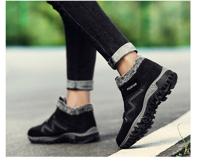Zapatos de Algodón para Mujer con Forro de Terciopelo Cálido para la Nieve - Image 36