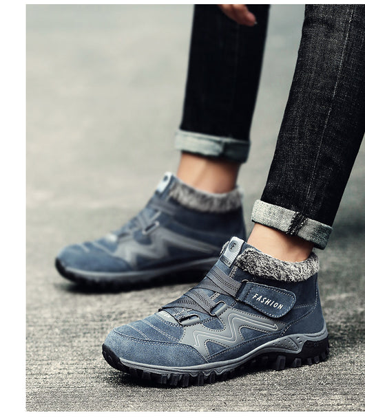 Zapatos de Algodón para Mujer con Forro de Terciopelo Cálido para la Nieve - Image 43