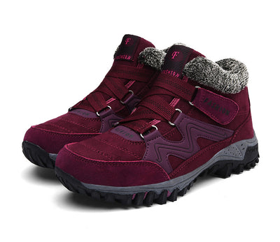 Zapatos de Algodón para Mujer con Forro de Terciopelo Cálido para la Nieve - Image 53