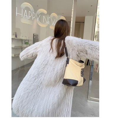 Abrigo de Pelaje Tejido para Influencers - Estilo Premium - Image 15