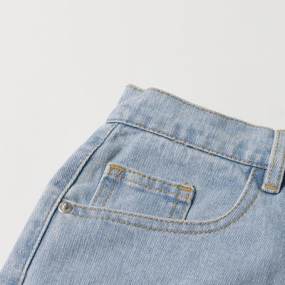 Jeans Anchos con Detalles de Diamantes para Mujer - Image 43
