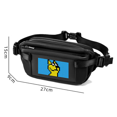 Bolsa Deportiva Pecho con Luces LED - Estilo Casual Moderno - Image 12