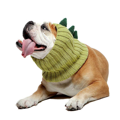 Gorro Tejido Dinosaurio para Perros - Cálido, Impermeable y Divertido - Image 9