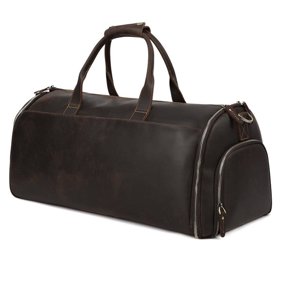 Bolso de Viaje Crazy Horse Cuero Vintage