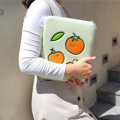 Funda de Tablet con Diseño Bordado de Tomate y Libreta Integrada - Image 30