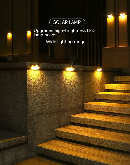 Lámpara Solar Retro para Jardín y Patio - Iluminación Decorativa de Pared - Image 9