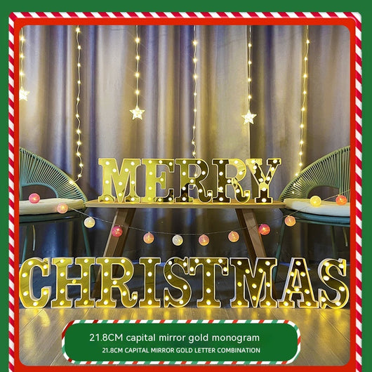Luces LED Navideñas con Impresión a Color y Letras Personalizables - Image 11
