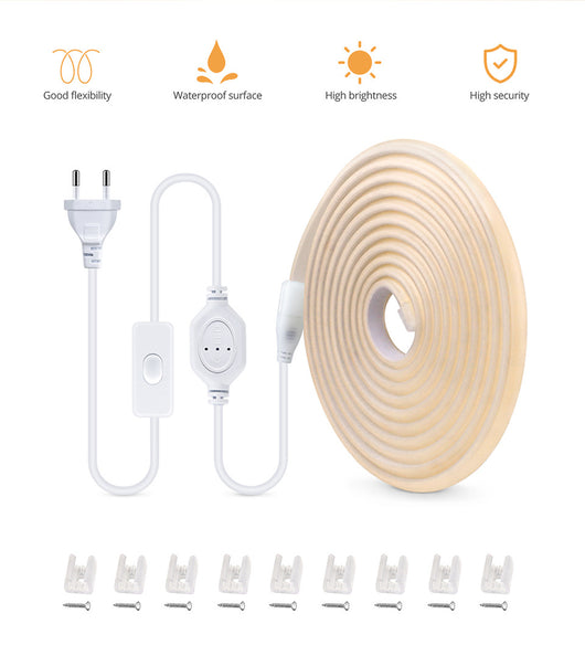 Cinta LED COB 220V Exterior Resistente al Agua para Decoración - Image 23