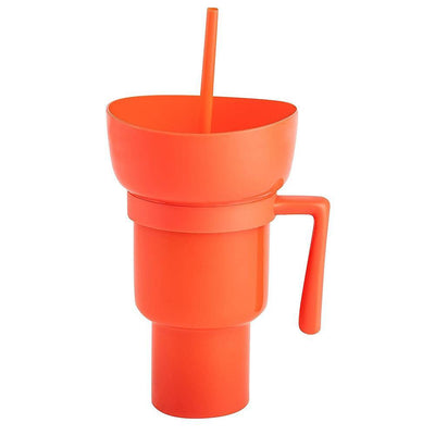 Vaso con Popote y Asa para Snacks - Gadget de Cocina Multifuncional - Image 23