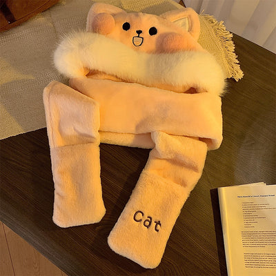Set de Accesorios de Invierno: Bufanda y Guantes Térmicos Acolchados - Image 18