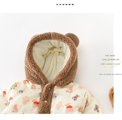 Chaqueta de Invierno de Algodón Estampada para Bebé - Image 14