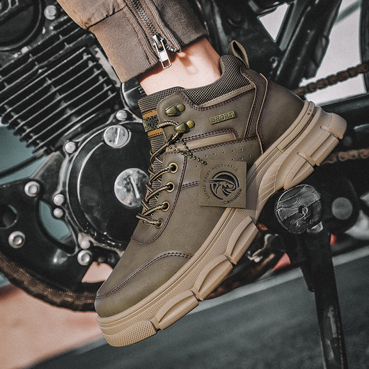 Botas de Trabajo Clásicas Estilo Británico para Moto y Exterior - Image 19
