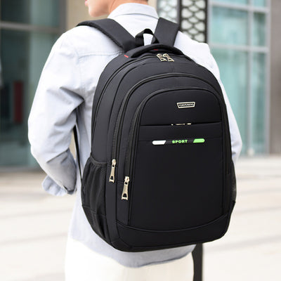 Mochila Casual de Gran Capacidad para Hombre - Diseño Versátil y Minimalista - Image 10
