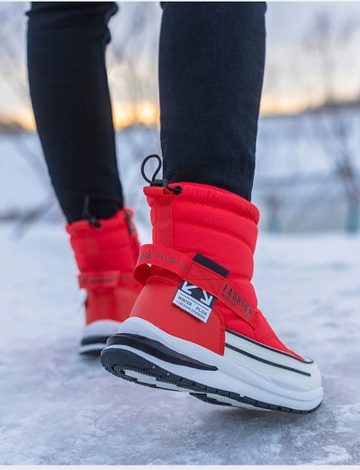 Zapatos Casuales para Hombre de Algodón Impermeables con Forro de Lana Invernal - Image 37