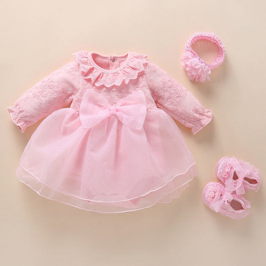 Vestido Elegante para Bebé de Un Año - Diseño Viral Tendencia - Image 11