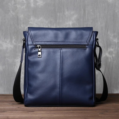 Mochila Ejecutiva de Cuero Genuino con Bolsa Crossbody Vertical de Alta Capacidad - Image 11