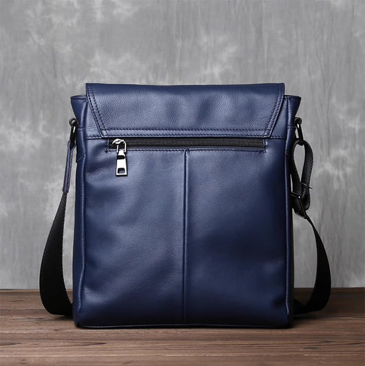 Mochila Ejecutiva de Cuero Genuino con Bolsa Crossbody Vertical de Alta Capacidad - Image 11
